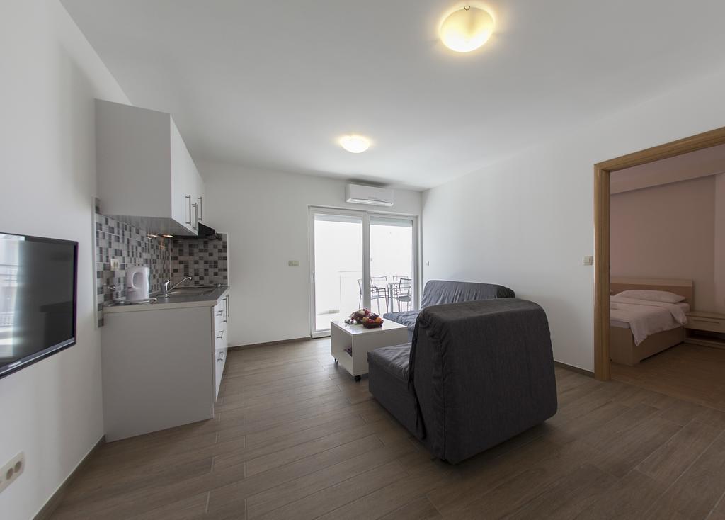 Apartments Villa Klara Baška Voda Kültér fotó